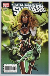 Squadron Supreme #6 Greg Land Cover (Marvel, 2009) VG/FN [ITC857]