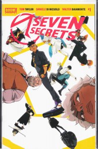 Seven Secrets #1 Rad Raptor Comics Cover (2020) Seven Secrets