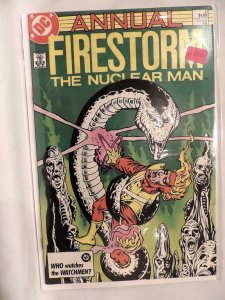 FIRESTORM THE NUCLEAR MAN #4, VF+, Annual, DC, 1986, more DC in store
