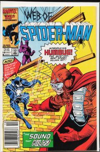 Web of Spider-Man #19 Newsstand Edition (1986) Spider-Man [Key Issue]