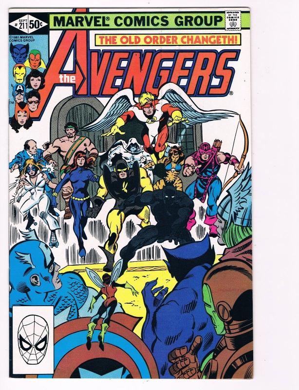 Avengers # 211 Marvel Comic Books Hi-Res Scans Awesome Issue Modern Age WOW! S10