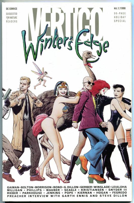 VERTIGO - WINTER'S EDGE #1 NM, 2 VF/NM, Neil Gaiman, Garth Ennis, 1998 2000