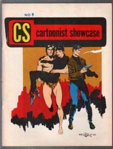 Cartoonist Showcase #9 1970-Tarzan by Russ Manning-Modesty Blaise-VF