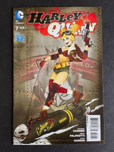 DC New 52 Comics Harley Quinn 7C Ant Lucia Bombshells Variant Cover - VF+
