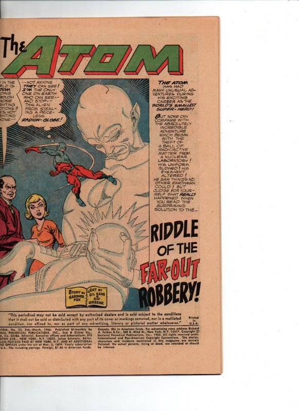 The Atom #23 - Gil Kane - 1966 - VF