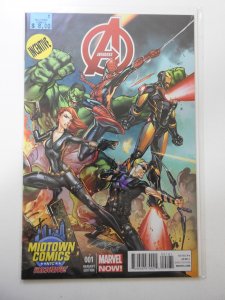 Avengers #1 Midtown Comics Exclusive Variant Cover by J. Scott Campbell (2013)