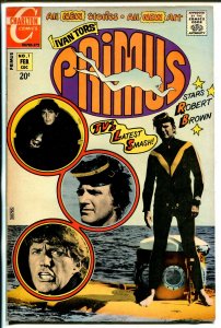 Primus #1 1972-Charlton-1st issue-Ivan Tors-Robert Brown-FN/VF