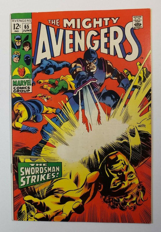 The Mighty Avengers : The Swordsman Strikes! Marvel Comics Silver Age VF+