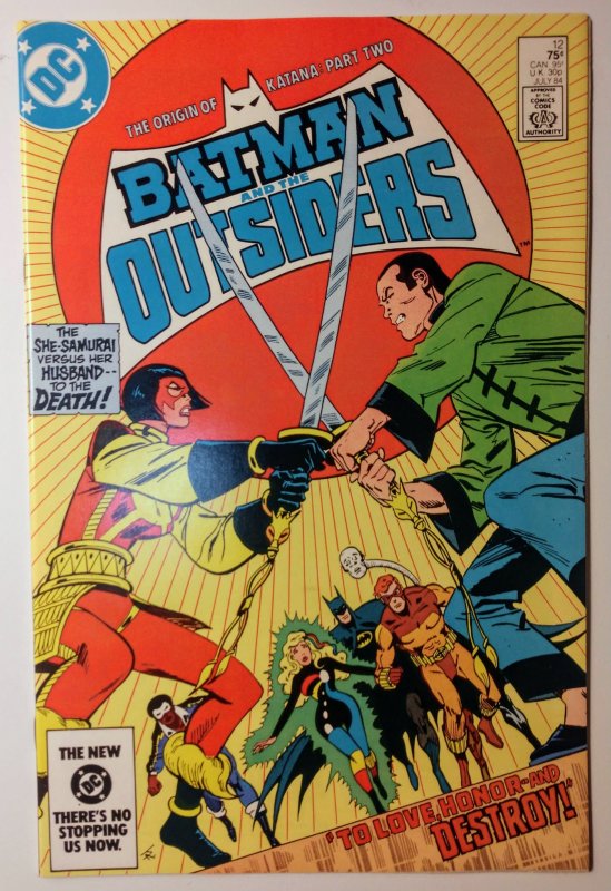 Batman and the Outsiders #12 (9.2, 1984)