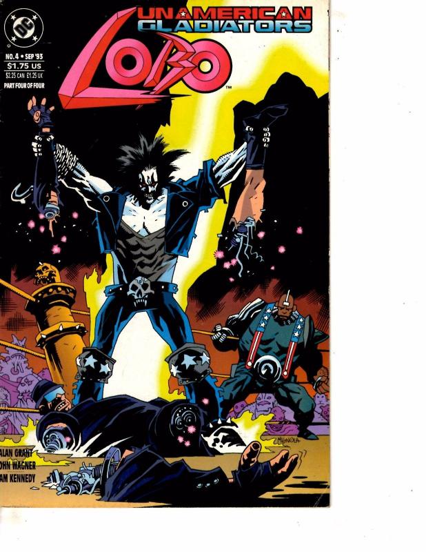 Lot Of 2 DC Comic Lobo #4 and Star Trek #47 Batman Superman ON13