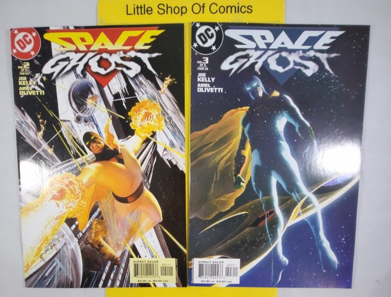 Space Ghost #2 3 4 5 6 Alex Ross Covers 2005 DC Comics Missing #1