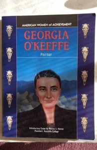 Georgia O’Keeffe painter 1988 great art book & bio