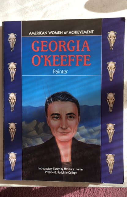 Georgia O’Keeffe painter 1988 great art book & bio