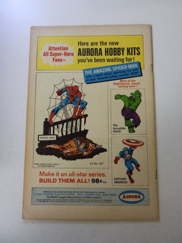 The Amazing Spider-Man #44 (1967) FN- condition date stamp front cover