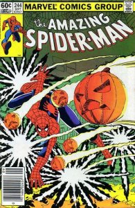 Amazing Spider-Man #244 (ungraded) stock photo
