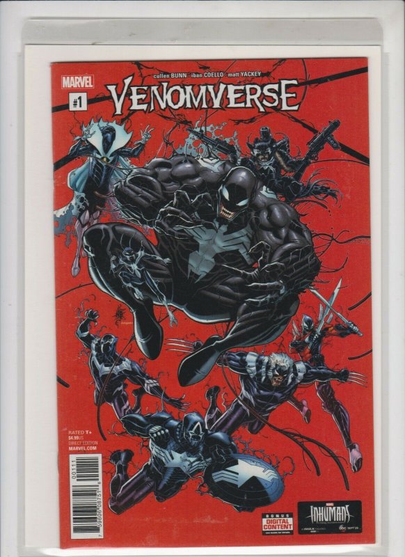 VENOMVERSE #1 & 3  2017  MARVEL / UNREAD / NM +