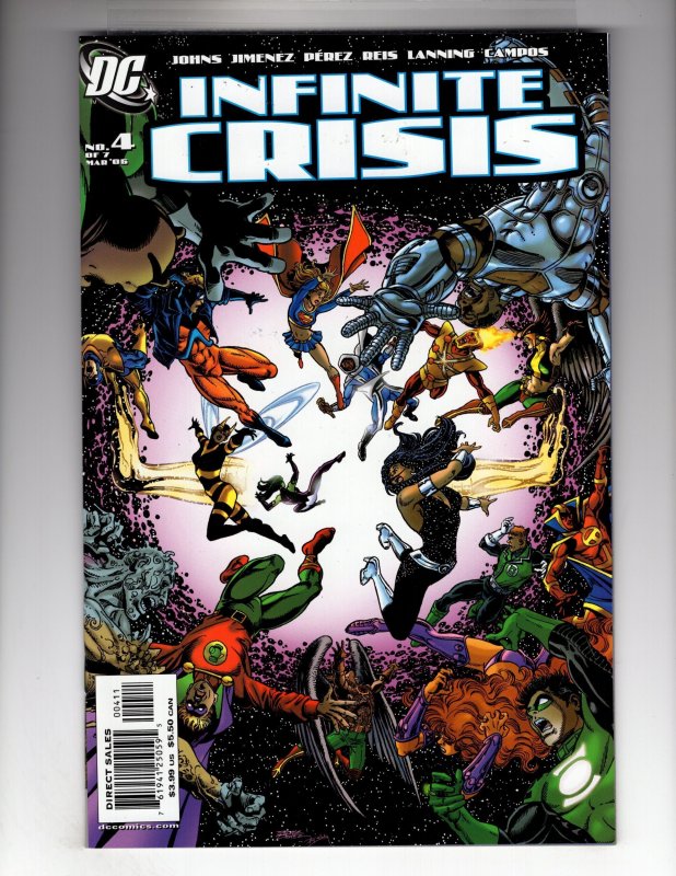 Infinite Crisis #4 (2006) *** FLAT-RATE SHIPPING @ EC *** / MC#75