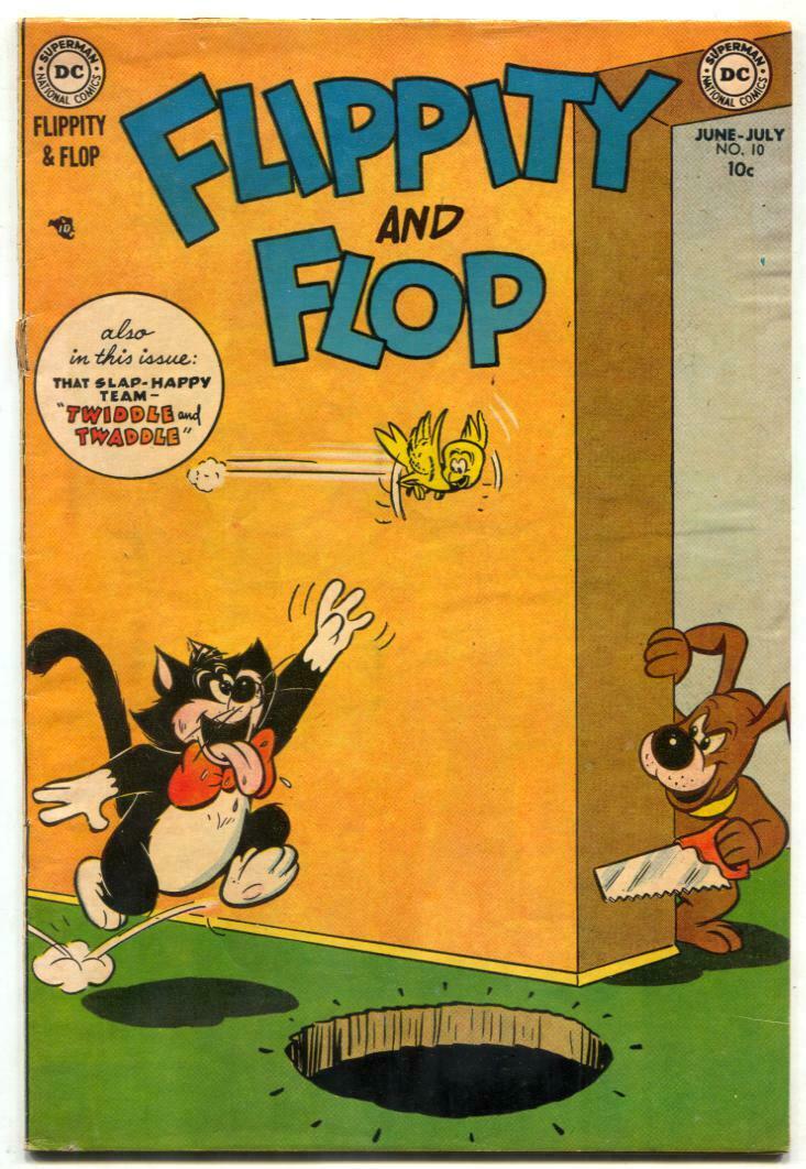 Flippity And Flop #10 1953- DC Funny Animal comic VG | Comic Books - Golden Age, DC Comics, Funny Animal / HipComic Flippity And Flop #10 1953- DC Funny Animal comic VG | Comic Books - Golden Age, DC Comics, Funny Animal / HipComic