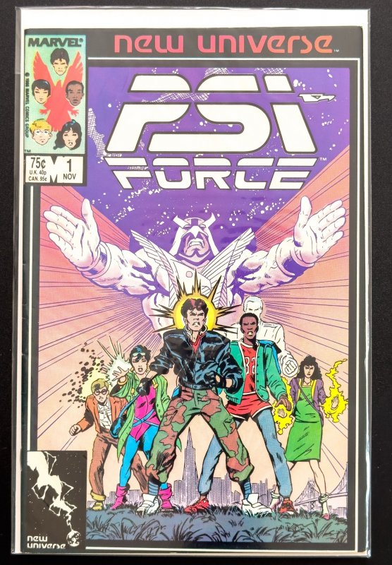 Psi-Force #1-7 [Lot of 7 Bks] (1986) VF+