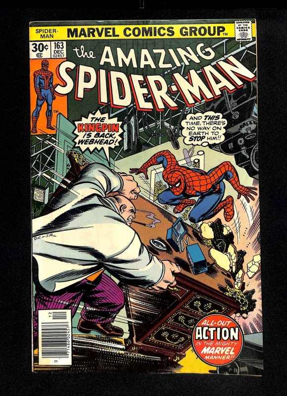 Amazing Spider-Man #163 Kingpin!