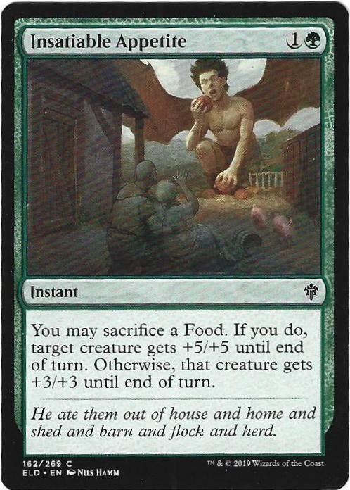 Magic the Gathering: Throne of Eldraine - Insatiable Appetite