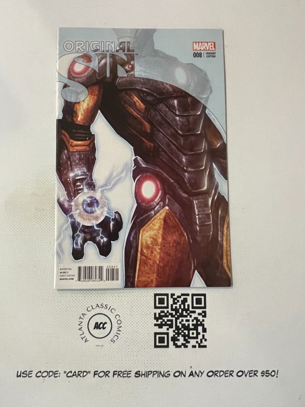 Original Sin # 8 NM 1st Print Variant Cover Marvel Comic Book Iron Man 23 J226