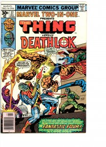 Marvel Two-In-One 27 VG/F Deathlok!
