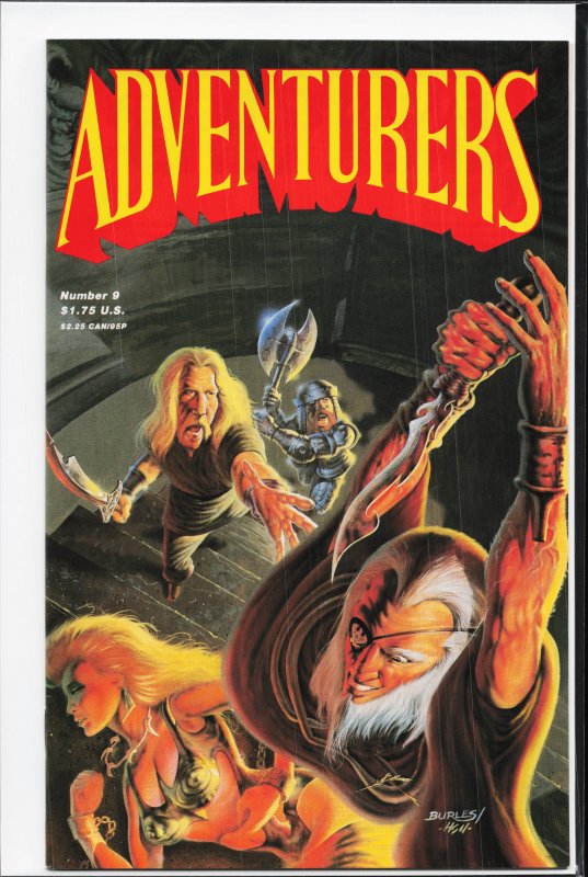 Adventurers #9 (1987) Bladehelm