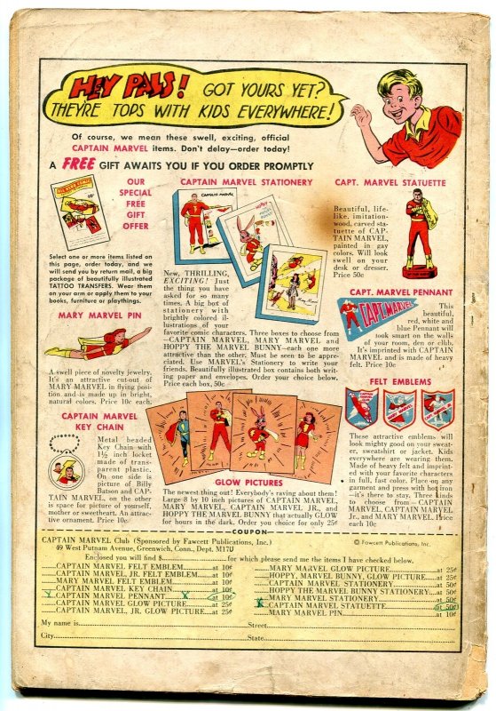 Hopalong Cassidy #3  1946 - Fawcett  -VG - Comic Book