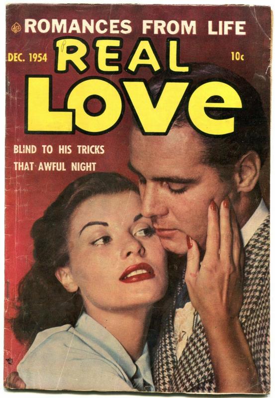 Real Love #65 1954- Ace Golden Age Romance- Photo cover VG
