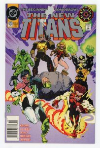 New Titans #0 Marv Wolfman Crimelord Newsstand NM