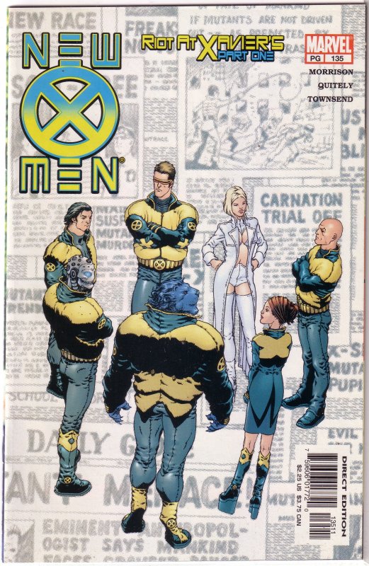 New X-Men (vol. 1, 2001) #114,116,120,121,129-154 (set of 20) Morrison/Quitely