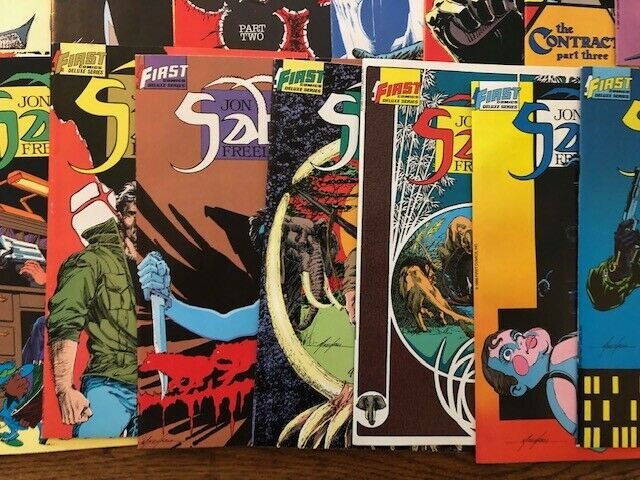 Large Lot!- JON SABLE-#2,7,8-11,18,20,22,24,26,27,30-35,37,39-42,45-46 F/VF(A81)