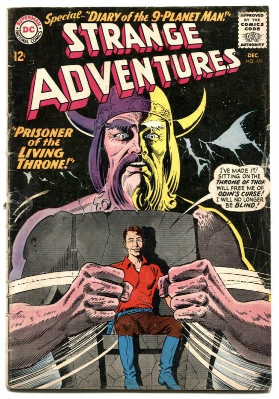 Strange Adventures #171 1964- DC Silver Age VG