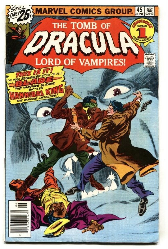 TOMB OF DRACULA #45 1st Deacon Frost-Blade-MARVEL-HORROR