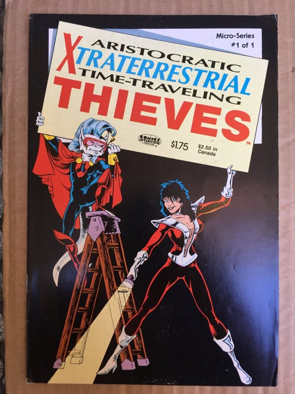 Aristocratic Xtraterrestrial Time-Travelling Thieves #4 (1987)