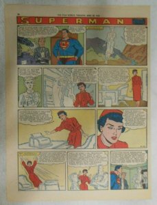 Superman Sunday Page #1018 by Wayne Boring from 4/26/1959 Tabloid Page Size