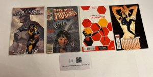 4 Marvel Comics New Mutants 18 Hawkeye 18 Gambit 2 Fallen Son Wolverine 80 JW37