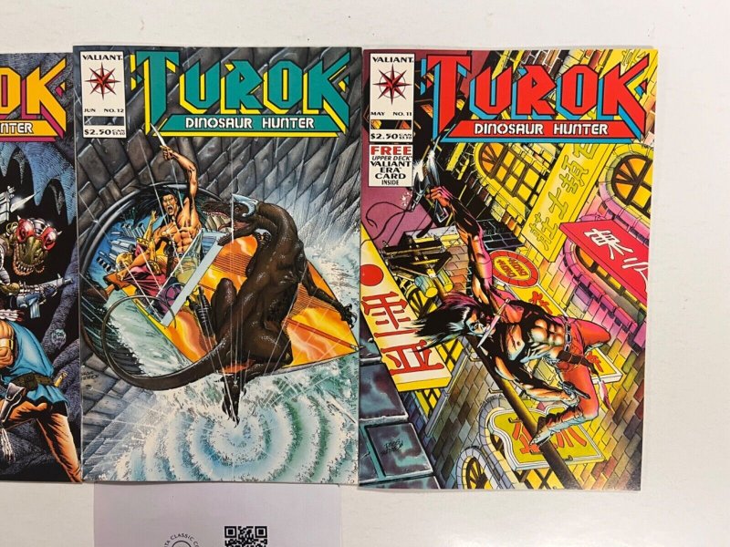 3 Turok Valiant Comic Books # 11 12 13 45 JS38