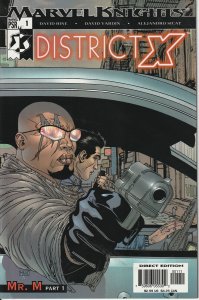 District X  # 1,2,3,4,5,6   X-Men's Bishop in his own Marvel Knights ser...