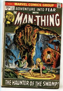 Fear #11--1973--1st Jennifer Kale-1st Thog--Marvel--Man-Thing--comic book