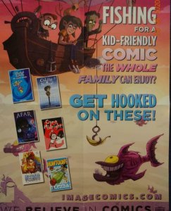 FISHING FOR A KID-FRIENDLY COMIC Promo Poster, 18 x 24, 2018, IMAGE Unused more