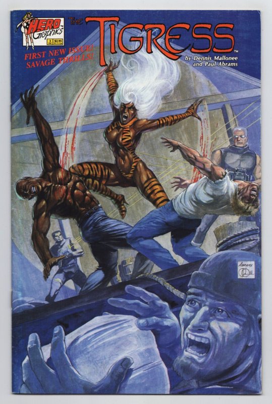 Tigress #3 (Hero Graphics, 1992) VG/FN