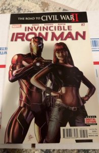 Invincible Iron Man #7 (2016)2st app of Riri/Iron Heart