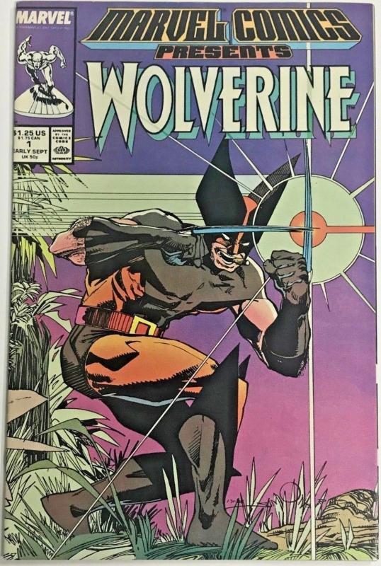 MARVEL COMICS PRESENTS#1 VF/NM 1988 WOLVERINE MARVEL COMICS