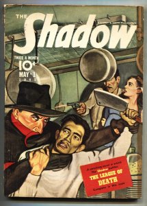 SHADOW 1941 May 1 // STREET AND SMITH // RARE PULP MAGAZINE // VG-