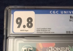 DC Comics Batgirl #48 (2020) CGC 9.8 wp Low Pop