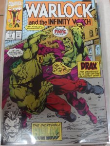 Warlock and the Infinity Watch #13 Jim Starlin Story Tom Raney Cover & Art Drax