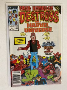 Fred Hembeck Destroys the Marvel Universe #1 5.0 (1989)