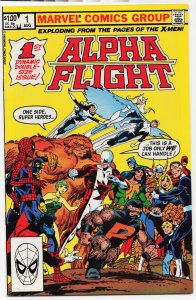 Alpha Flight #1 (1983) Alpha Flight [Key Issue]
